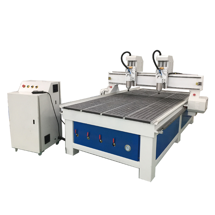Two Independent Spindles CNC Router