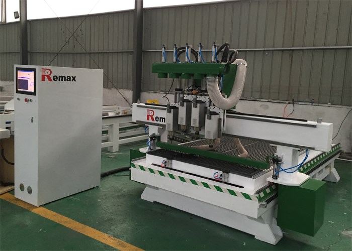 Multi heads cnc router machine