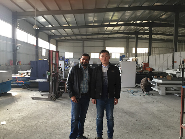 Saudi Arabia customer visit our factory