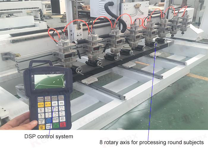 8-head engraving machine