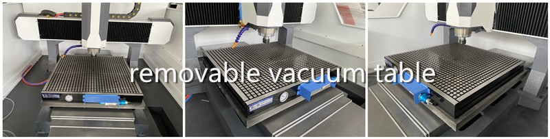 new custom vacuum removable table metal mold machine